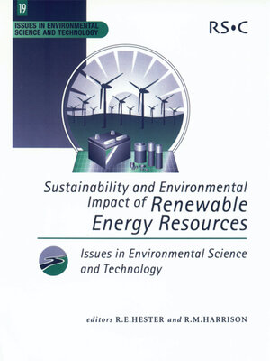 cover image of Sustainability and Environmental Impact of Renewable Energy Sources